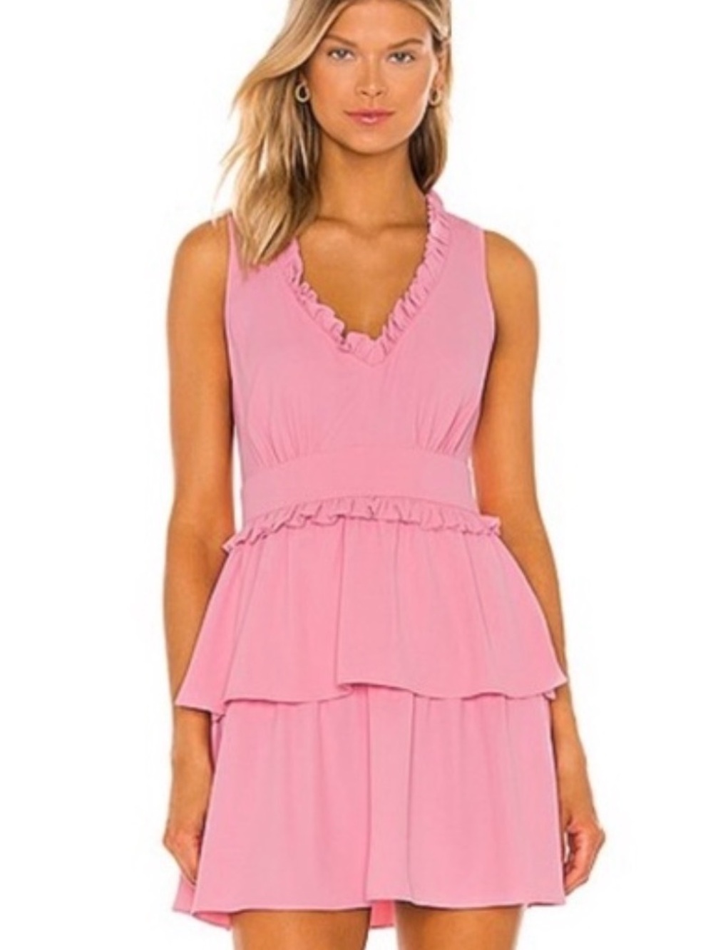 Amanda Uprichard Pink Dress XS